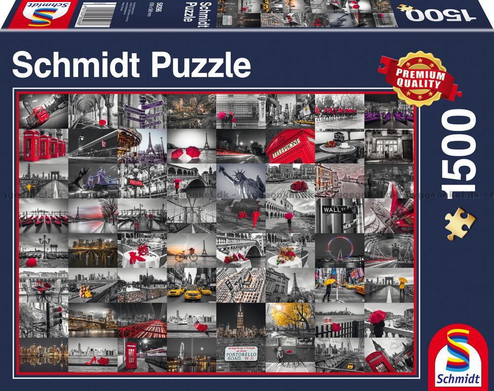 City Images - 1500pc Jigsaw Puzzle by Schmidt  			  					NEW - image 1