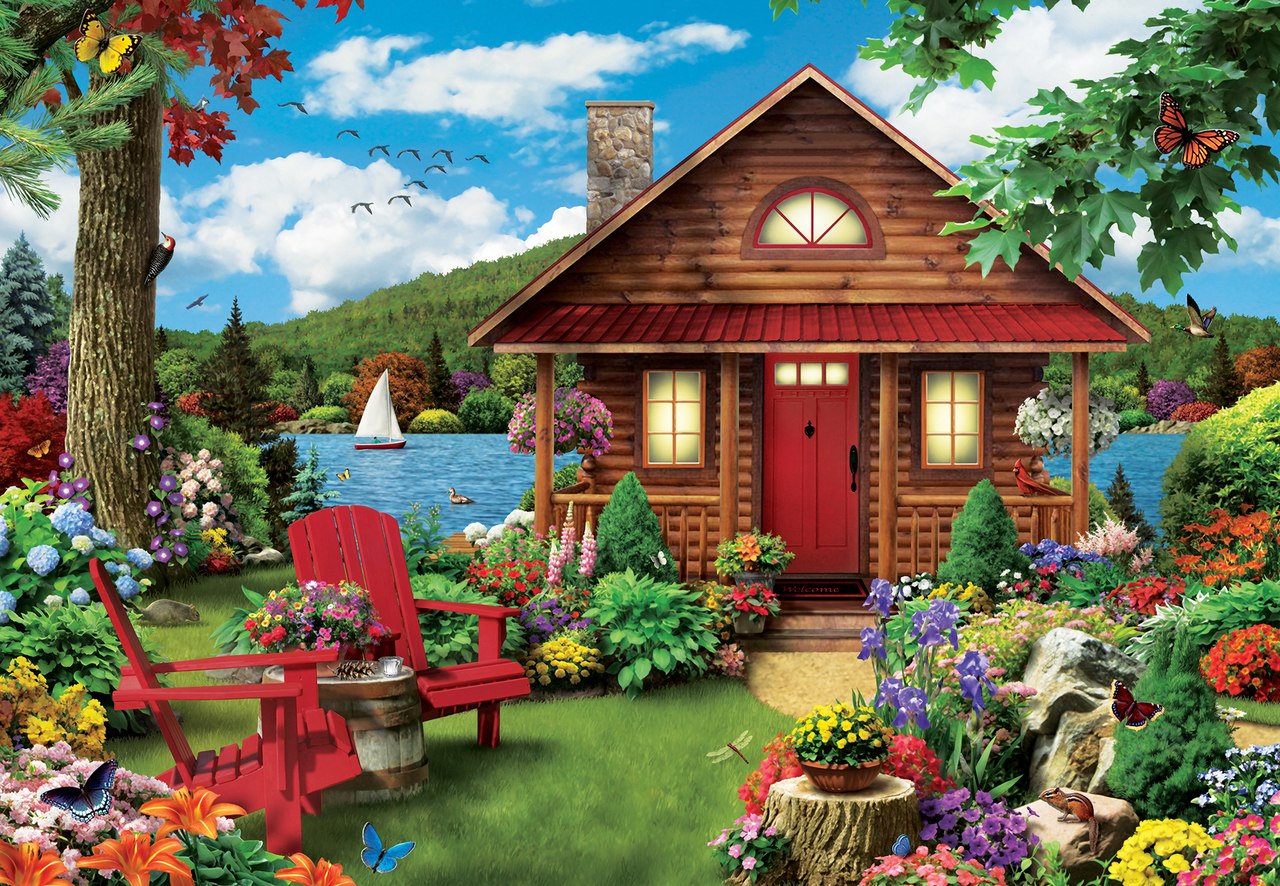A Perfect Summer - 1000pc Jigsaw Puzzle by Masterpieces