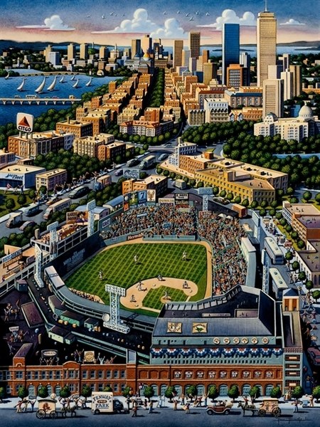 Fenway Park - 1000pc Jigsaw Puzzle by Dowdle