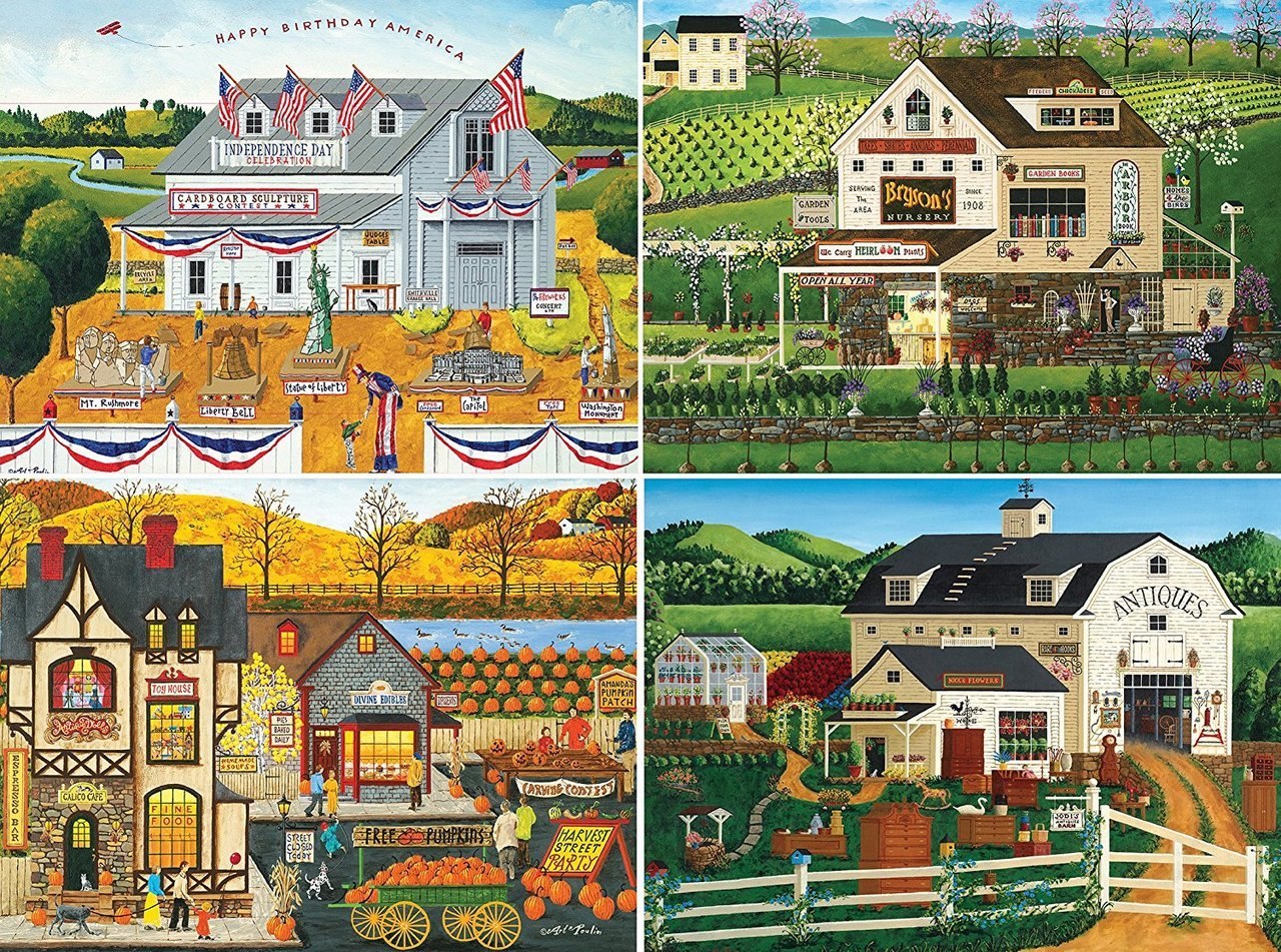 Art Poulin - 12 Pack Collection - Jigsaw Puzzle by Masterpieces  			  					NEW - image 3