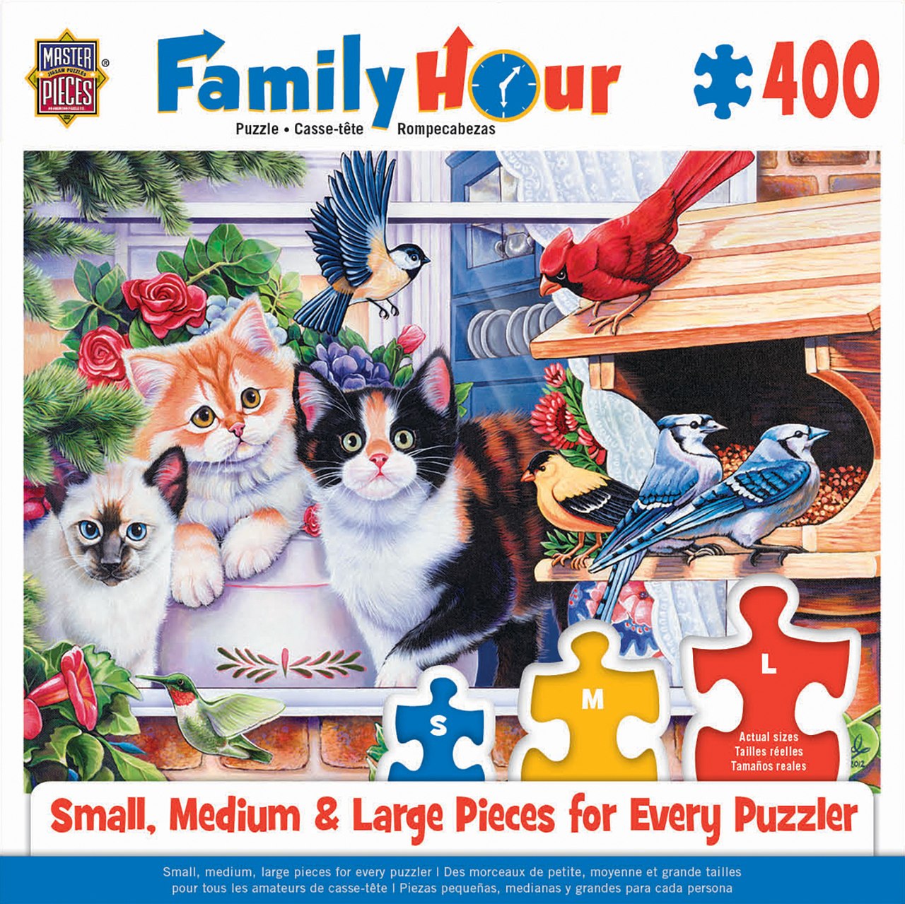 Springtime Wonders - 400pc Jigsaw Puzzle by Masterpieces  			  					NEW - image 1
