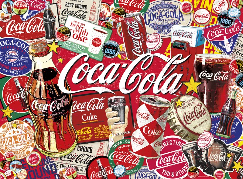 Coca-Cola: Its All Good - 1000pc Jigsaw Puzzle by Buffalo Games  			  					NEW
