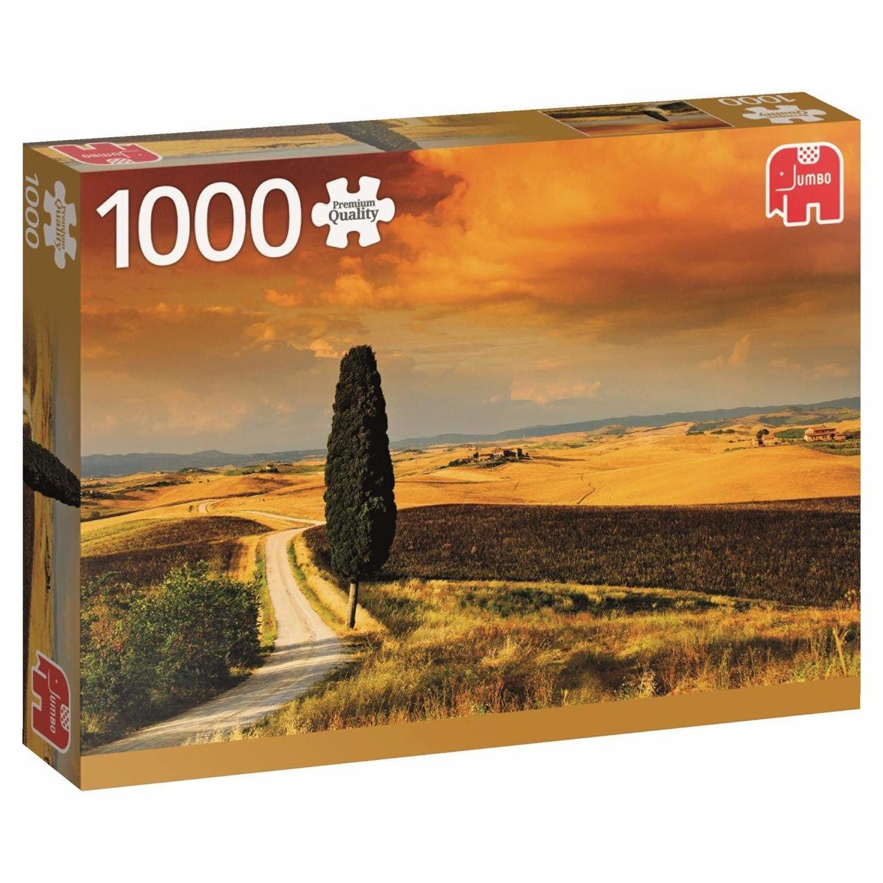 Tuscan Sunset - 1000pc Jigsaw Puzzle By Jumbo  			  					NEW - image 1