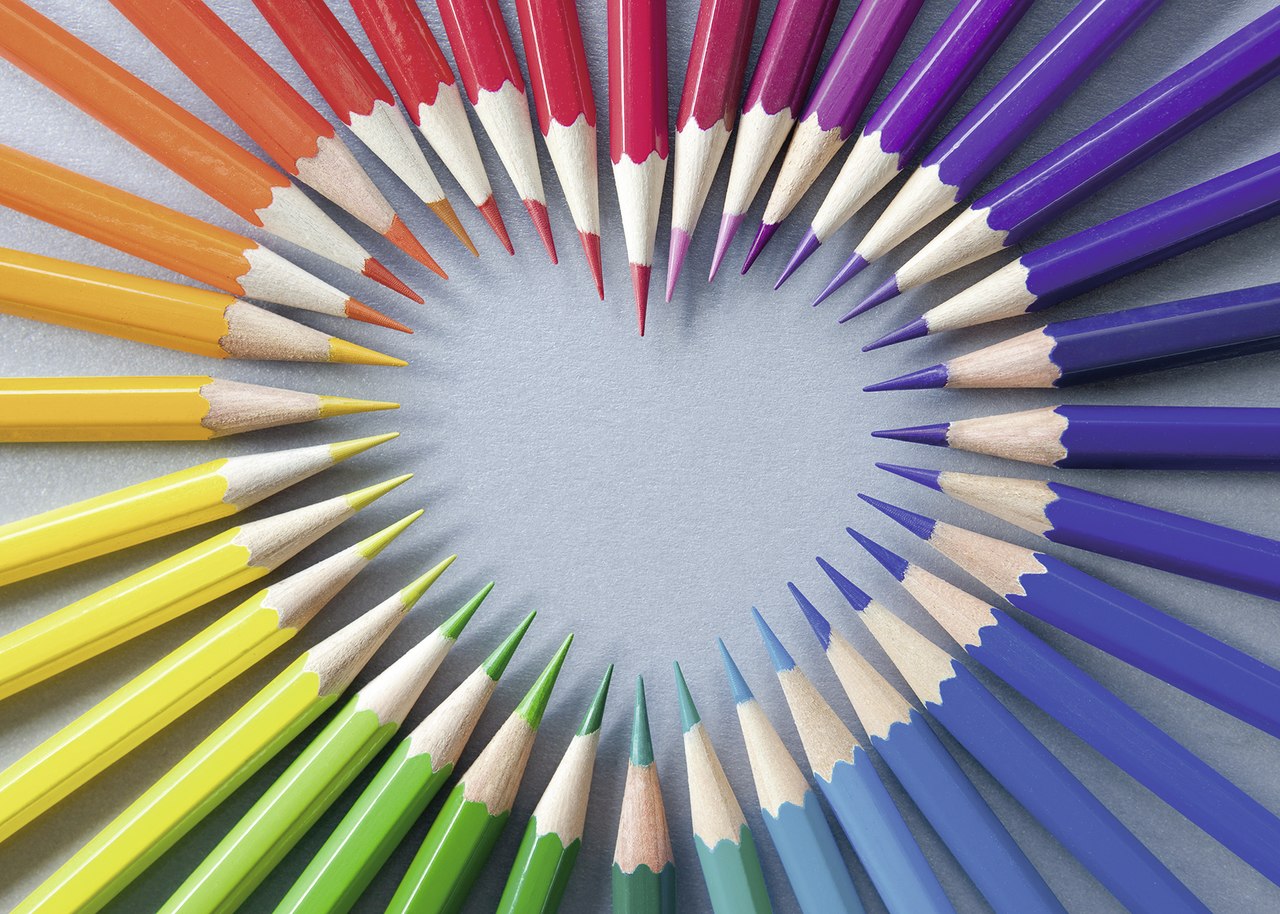 Color my Heart - 1000pc Jigsaw Puzzle by Ravensburger