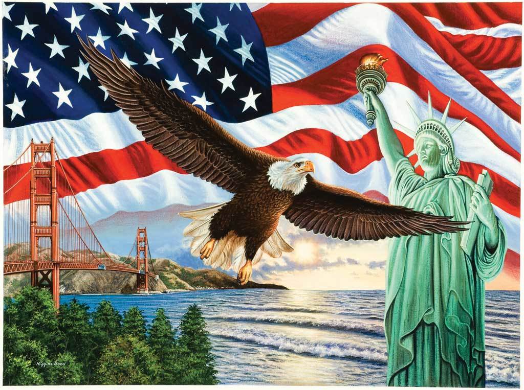 Sea To Shining Sea - 1000pc Jigsaw Puzzle By Sunsout