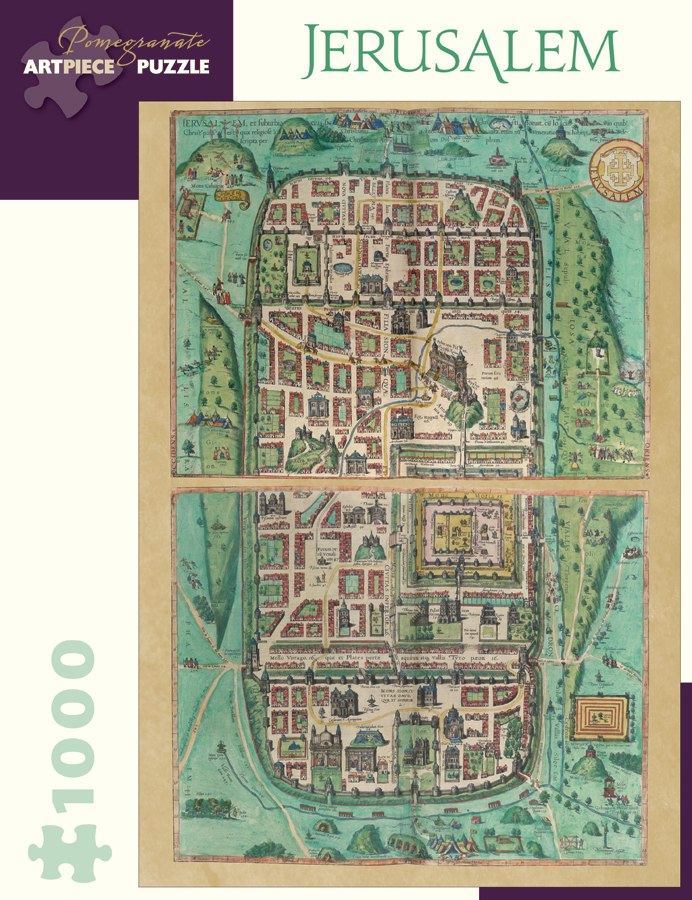 Jerusalem - 1000pc Jigsaw Puzzle by Pomegranate