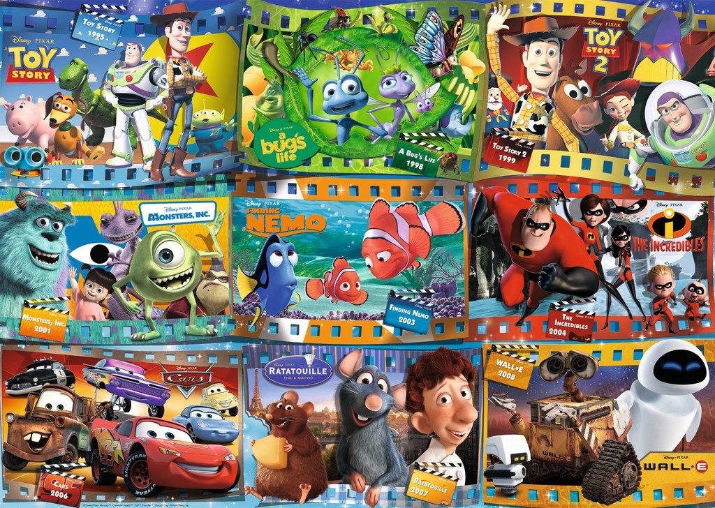 Disney-Pixar™: Disney-Pixar Movies  - 1000pc Jigsaw Puzzle by Ravensburger