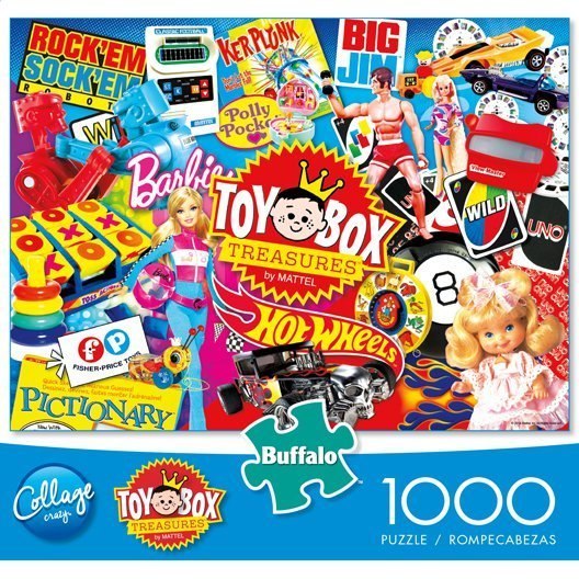 Toy Box Treasures - 1000pc Jigsaw Puzzle by Buffalo Games - image 1