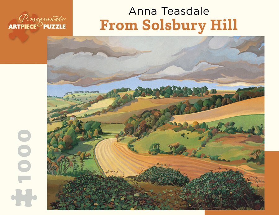 Teasdale: Solsbury Hill - 1000pc Jigsaw Puzzle by Pomegranate  			  					NEW - image 1