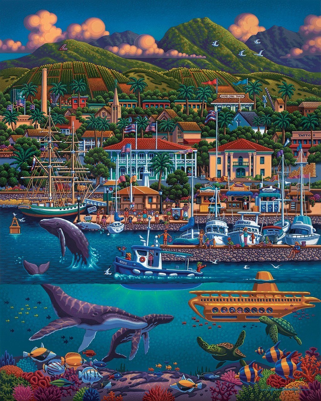 Maui - 500pc Jigsaw Puzzle by Dowdle