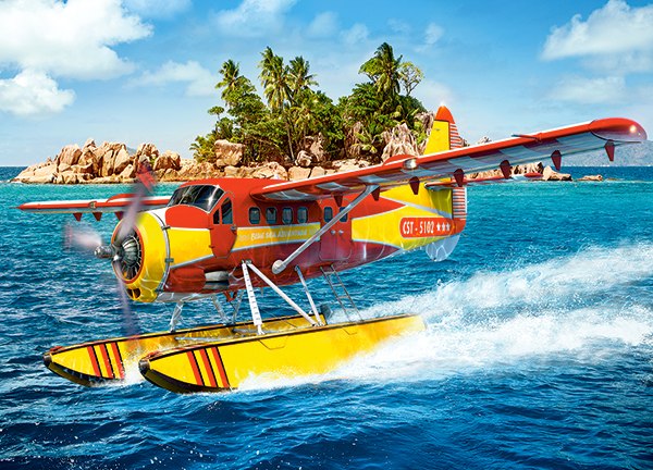 Tropical Taxi - 260pc Jigsaw Puzzle By Castorland