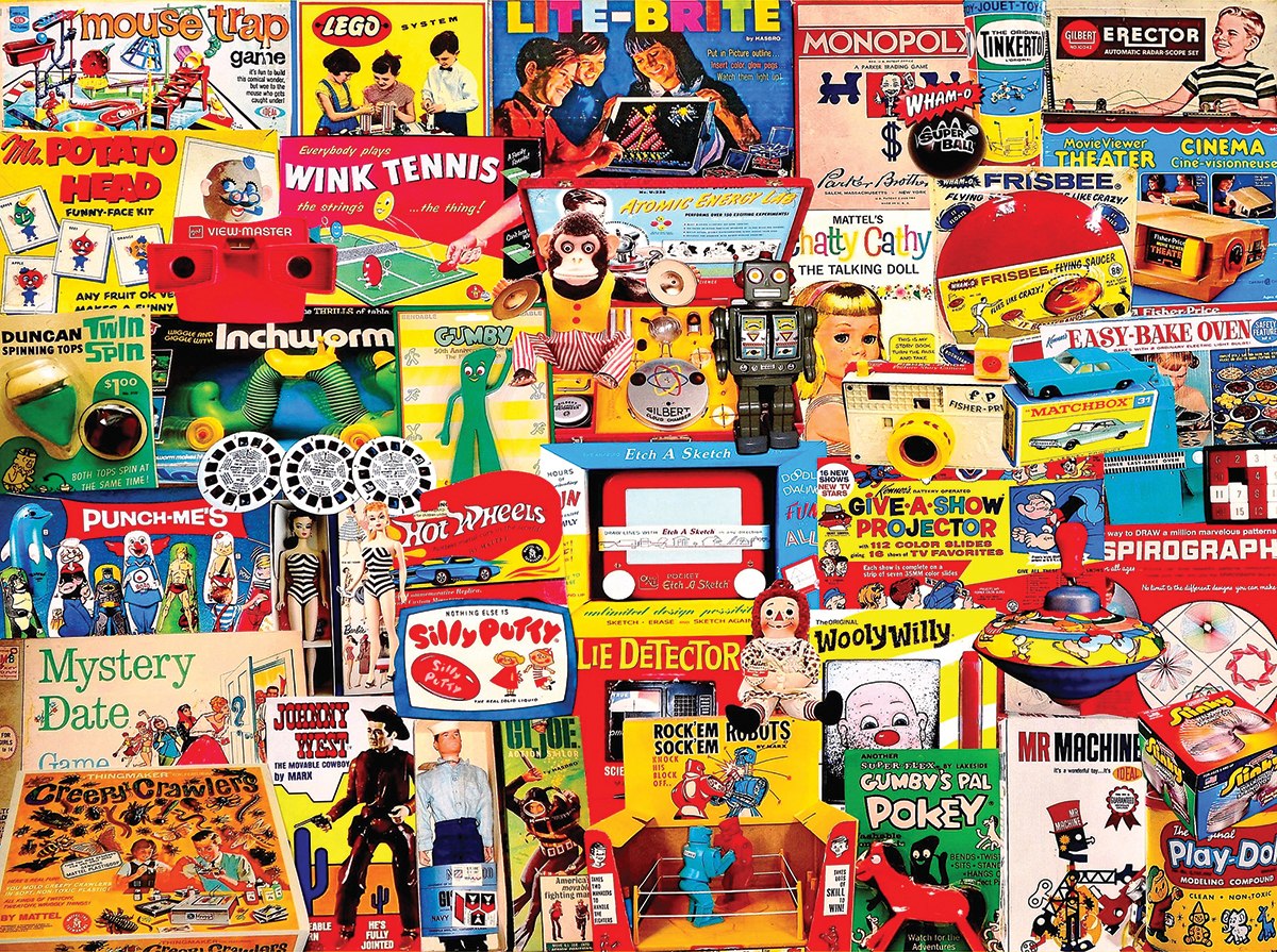 I Remember Those - 300pc EZ Grip Jigsaw Puzzle By White Mountain