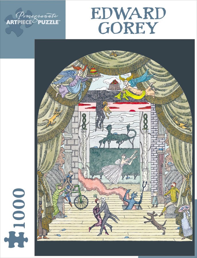 Edward Gorey - 1000pc Jigsaw Puzzle by Pomegranate