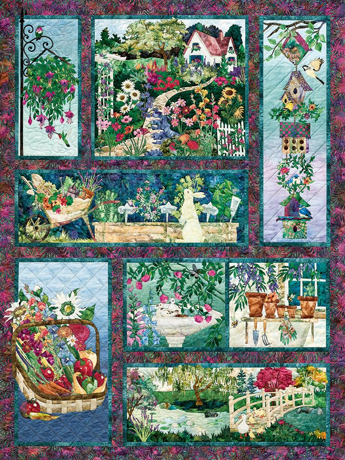 In Full Bloom - 500pc Jigsaw Puzzle by Cobble Hill