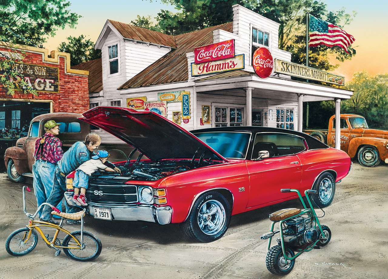 Getting Dirty - 1000pc Jigsaw Puzzle by Masterpieces  			  					NEW