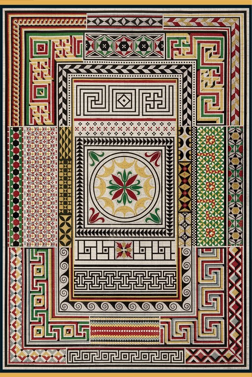 Jones: The Grammar of Ornament - 500pc Jigsaw Puzzle by Pomegranate  			  					NEW