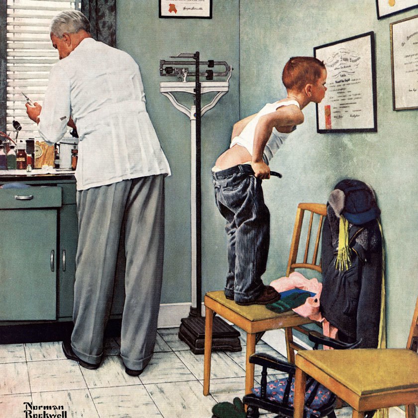 At the Doctor - 1000pc Jigsaw Puzzle by Masterpieces