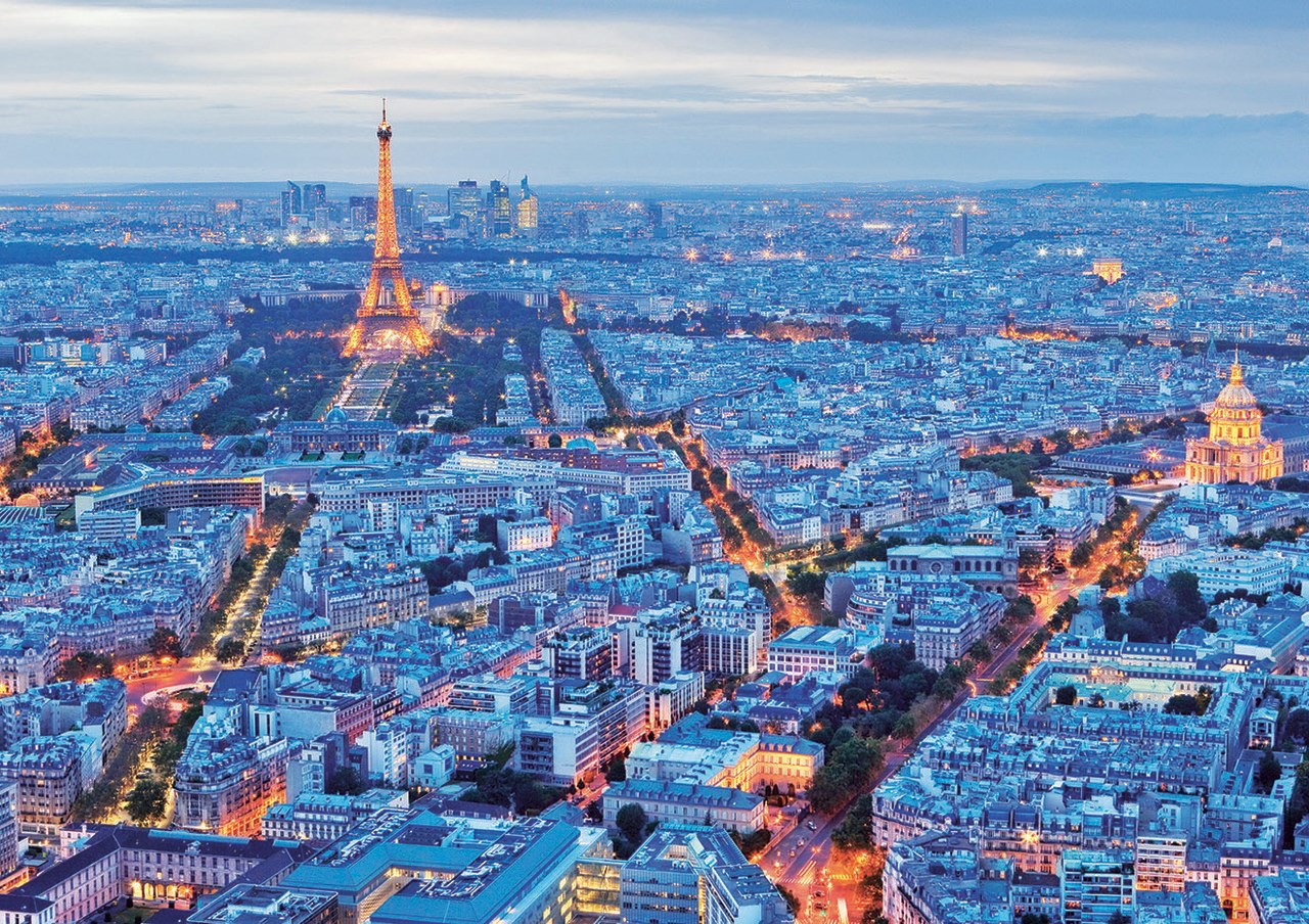 Paris Lights - 1000pc Jigsaw Puzzle by Educa