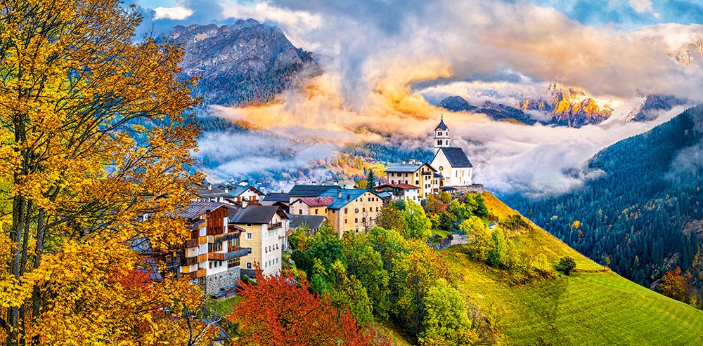 Colle Santa Lucia, Italy - 4000pc Jigsaw Puzzle By Castorland