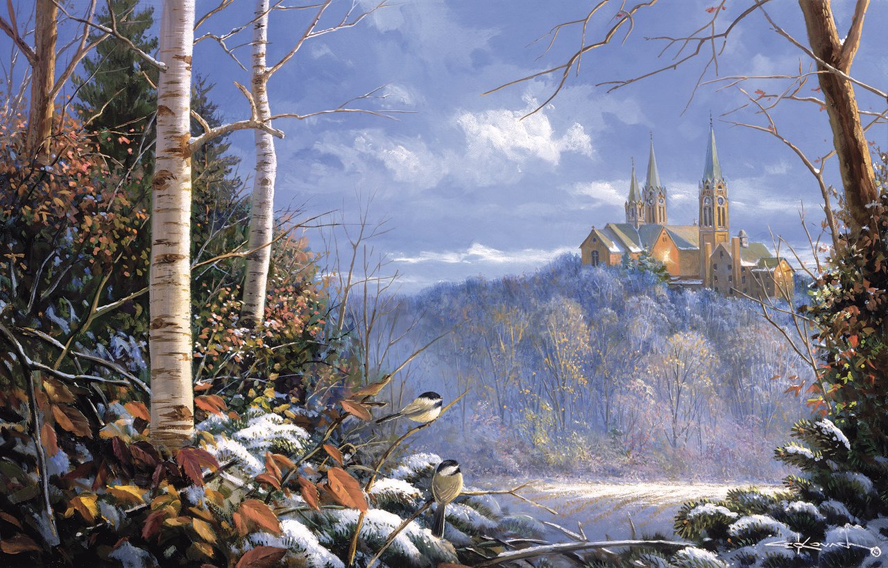 Holy Hill Sentinels - 1000pc Jigsaw Puzzle by Sunsout  			  					NEW