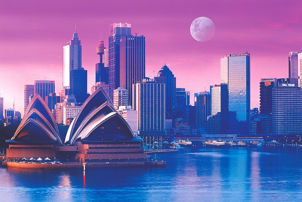 Opera House, Sydney Australia - 1000pc Jigsaw Puzzle by Tomax