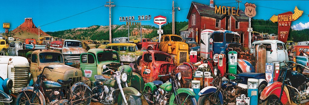 Truck Stop - 500pc Jigsaw Puzzle by SunsOut