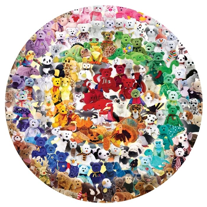Find the Peace Beanie Baby - 700pc Jigsaw Puzzle by Masterpieces