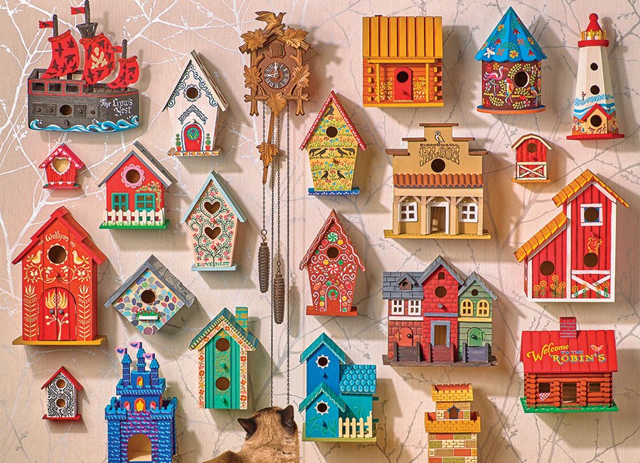 Cuckoo and Friends - 1000pc Jigsaw Puzzle by Cobble Hill