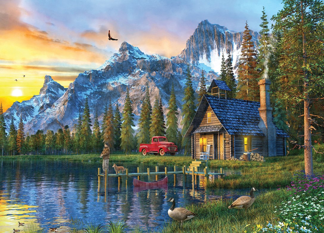 Time Away: Living the Dream - 1000pc Jigsaw Puzzle by Masterpieces