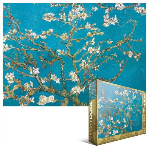 Van Gogh: Almond Tree Branches in Bloom - 1000pc Jigsaw Puzzle by Eurographics