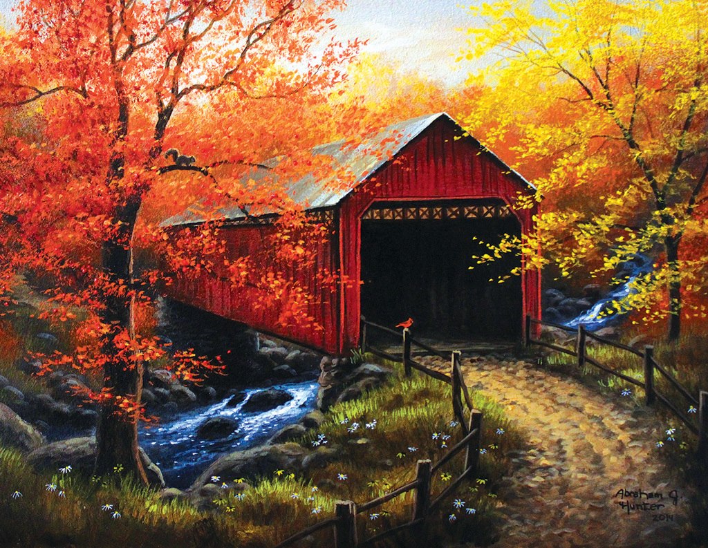 Over the River - 1000+pc Large Format Jigsaw Puzzle by SunsOut