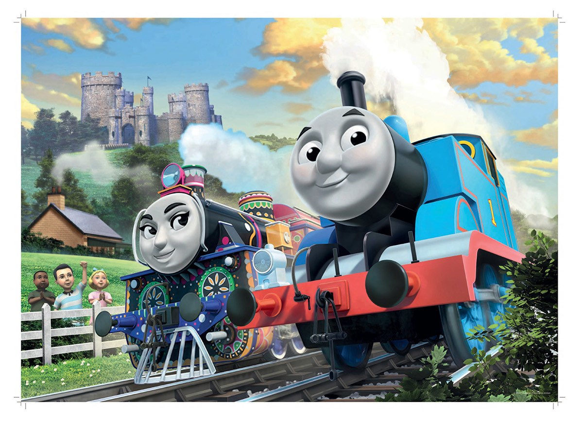 Thomas and Friends: Thomas & Ashima - 24pc Floor Puzzle By Ravensburger