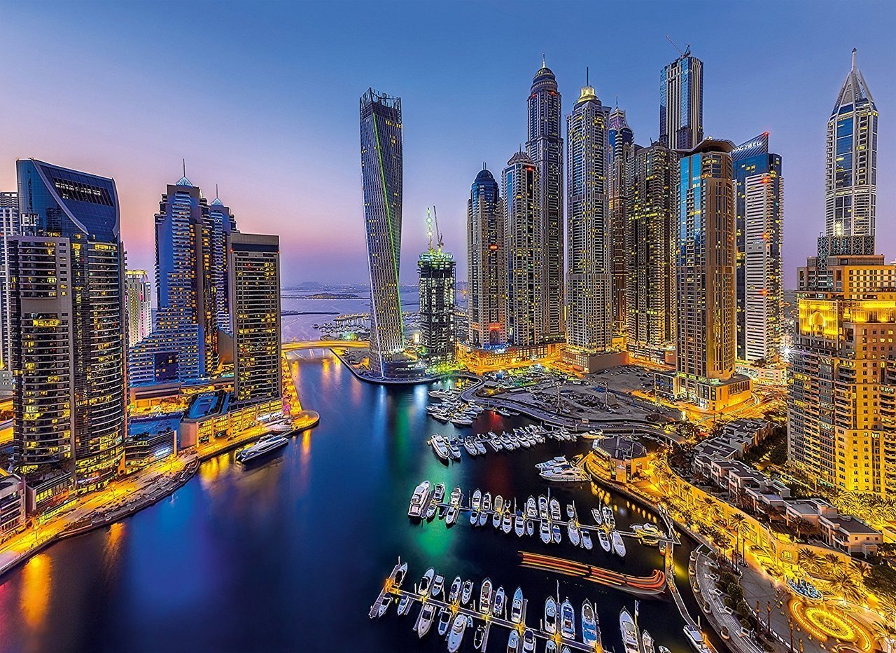Dubai - 1000pc Jigsaw Puzzle by Clementoni