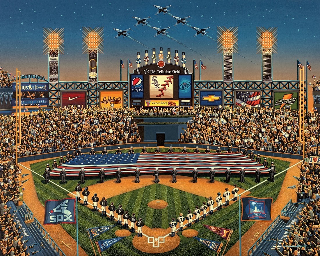 Chicago White Sox - 500pc Jigsaw Puzzle by Dowdle