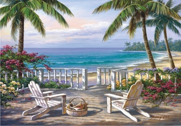 Coastal View - 500pc Jigsaw Puzzle by Anatolian