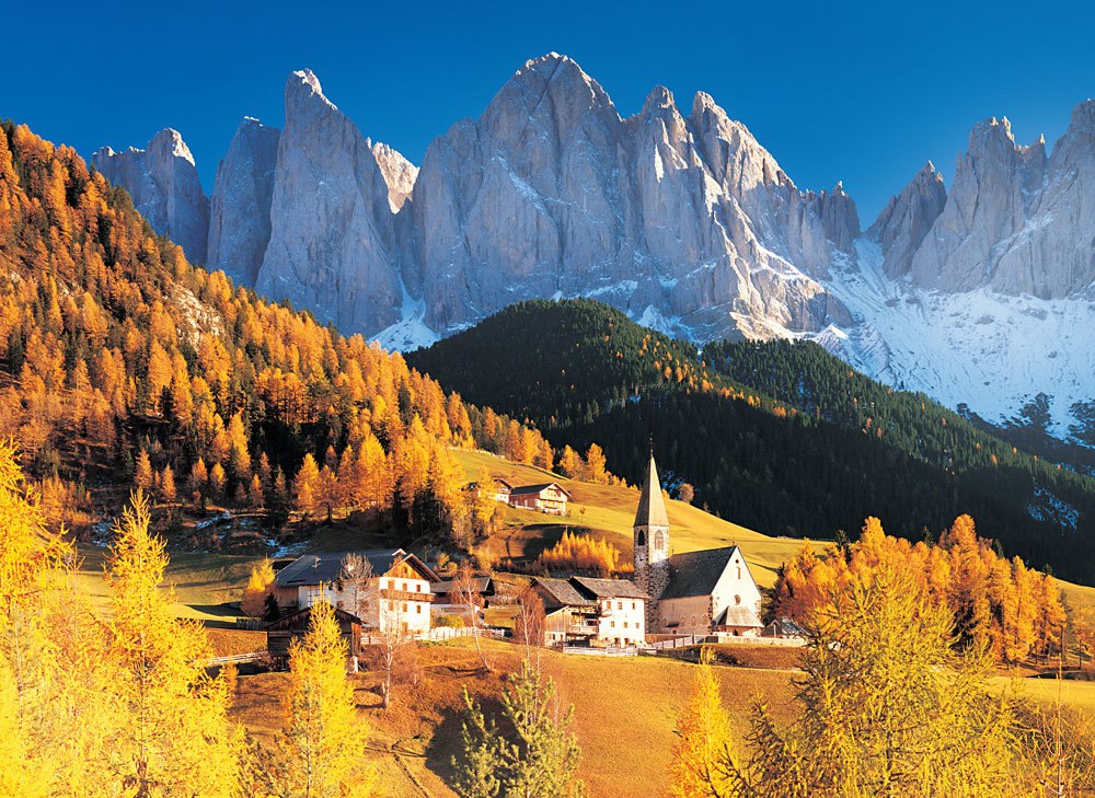 Dolomiti, Italy - 500pc Glow in the Dark Jigsaw Puzzle By Tomax