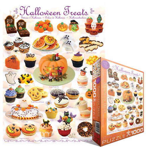 Halloween Treats - 1000pc Jigsaw Puzzle by Eurographics