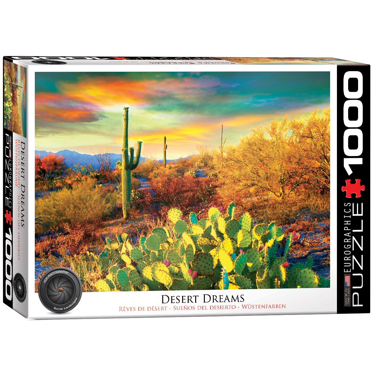 Desert Dreams - 1000pc Jigsaw Puzzle by Eurographics