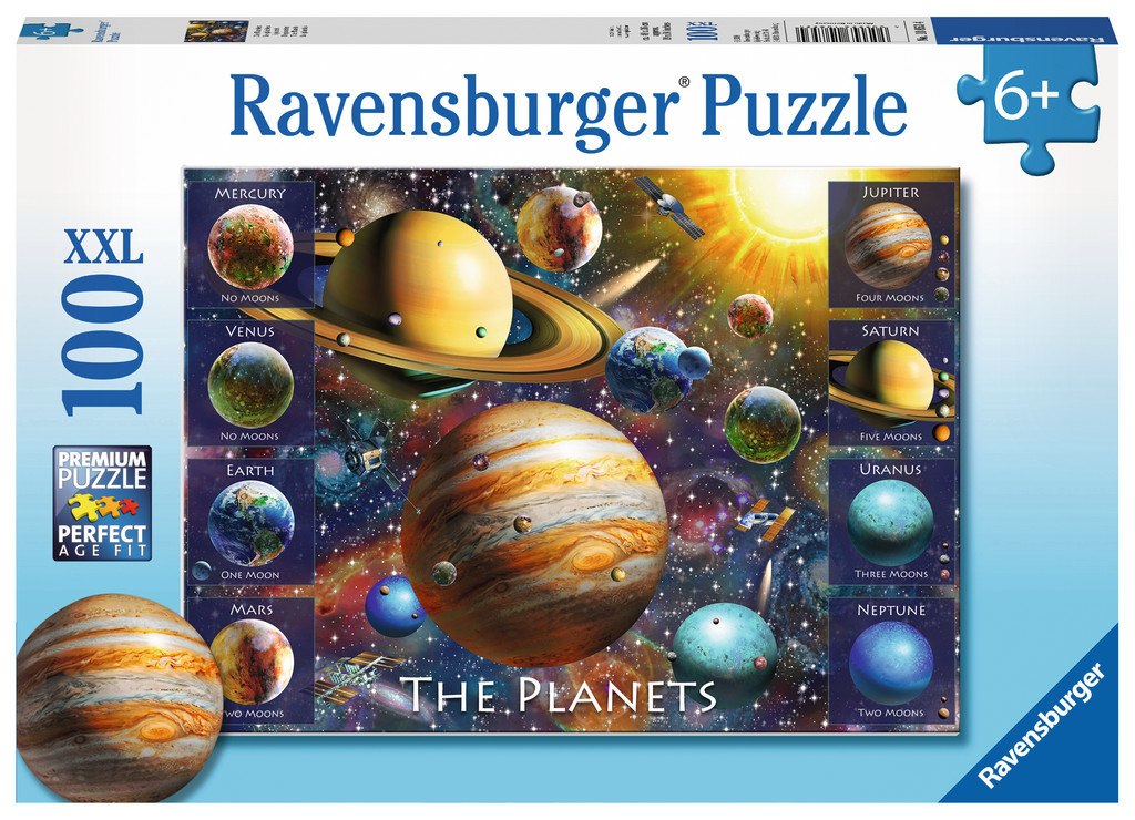 The Planets - 100pc Jigsaw Puzzle By Ravensburger  			  					NEW