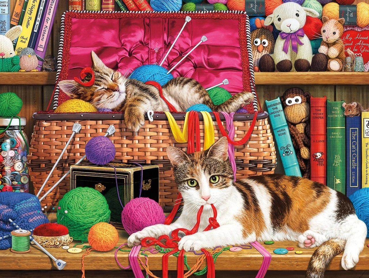 Comfy Spot - 750pc Jigsaw Puzzle by Buffalo Games