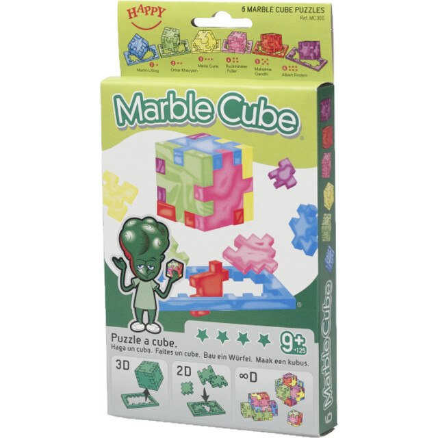 Happy Cube – Marble Cube – six pack - image 1