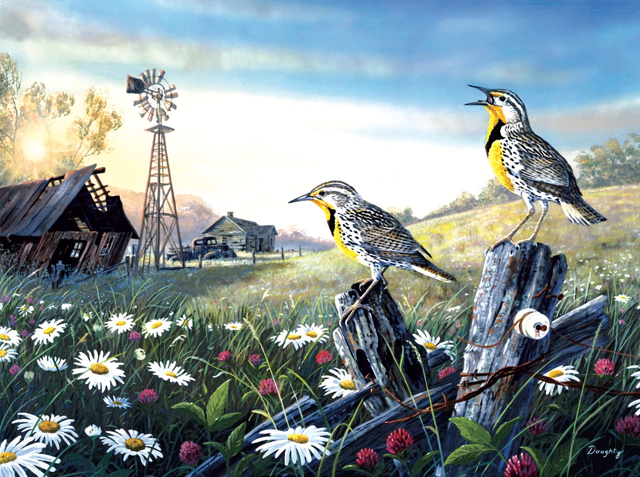 Meadow Outpost - 1000pc Jigsaw Puzzle By Sunsout  			  					NEW
