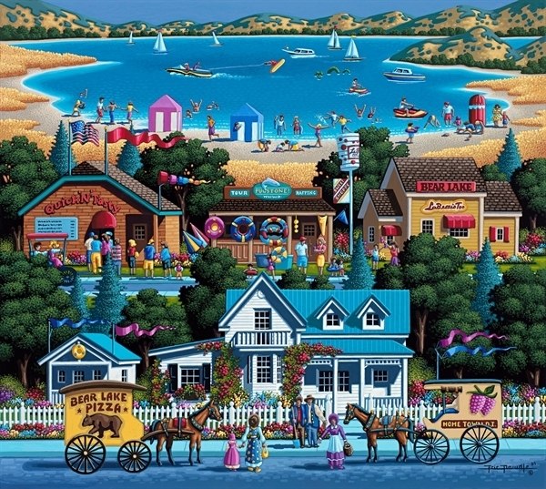 Bear Lake - 500pc Jigsaw Puzzle by Dowdle