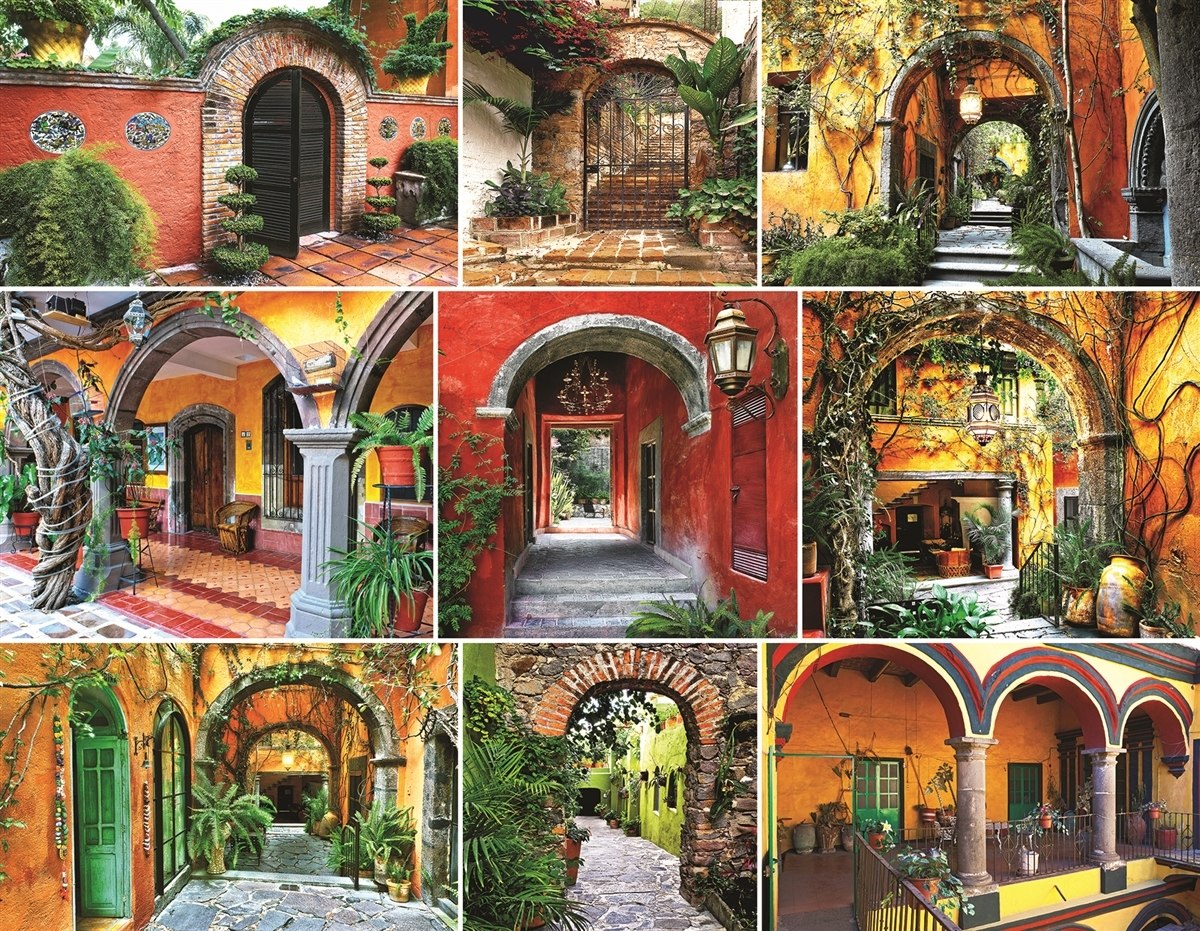 Doors of the World - 500pc Jigsaw Puzzle By Springbok