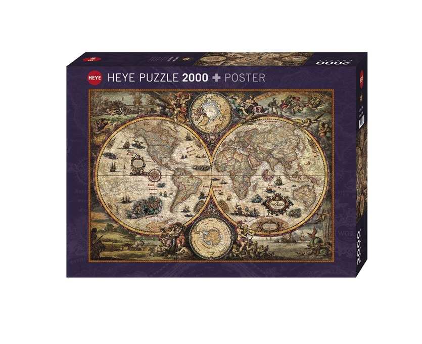 Vintage World - 2000pc Jigsaw Puzzle By Heye  			  					NEW - image 1
