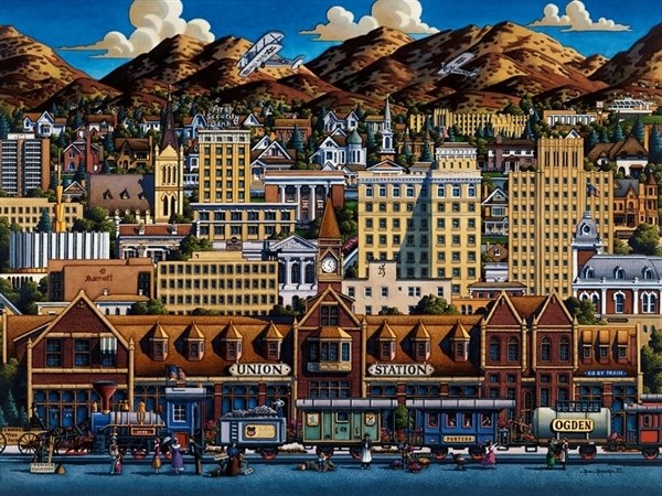 Ogden - 500pc Jigsaw Puzzle by Dowdle