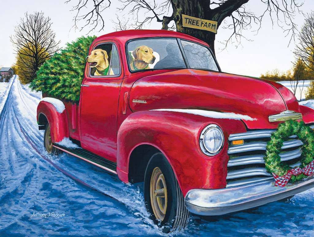 Tree Farm - 500pc Jigsaw Puzzle by SunsOut
