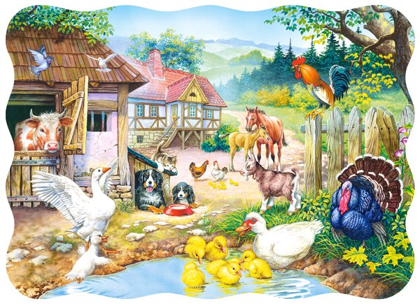 Farm - 30pc Jigsaw Puzzle By Castorland