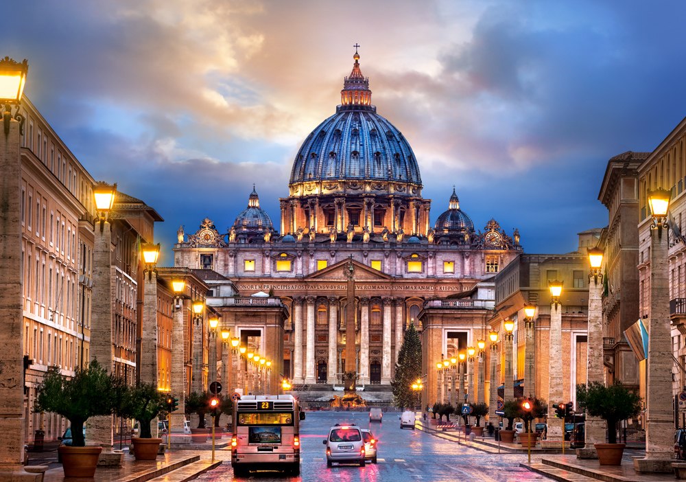 The Basilica of St. Peter - 500pc Jigsaw Puzzle By Castorland
