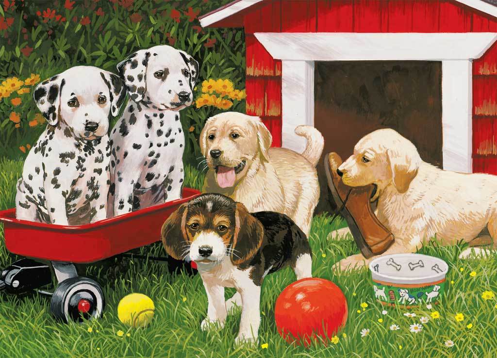 Puppy Party - 60pc Jigsaw Puzzle by Ravensburger